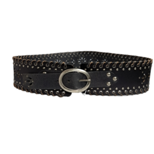 CALVIN Klein Lazer Cut Genuine Leather Belt